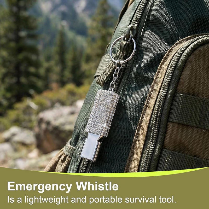 Binboll Double-Tube Whistle Aluminum Alloy Survival Whistle for Outdoor Needs Sports Referee Emergency - Image 5
